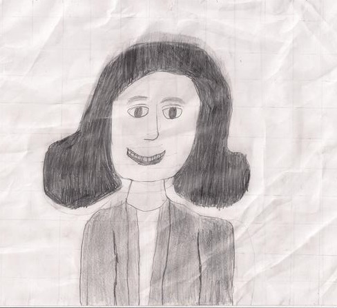 Anne Frank (drawing by Kenzie)